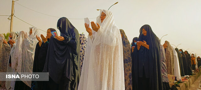 اقامه نماز عید فطر - دهدشت