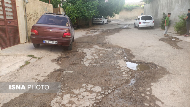 آسفالت خیابانها، آرزوی دیرینه شهروندان یاسوجی! + عکس