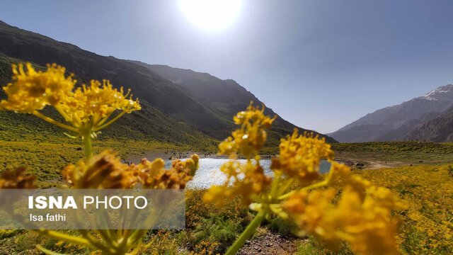 منطقه زیبای دریاچه "کوه گل" سی سخت 