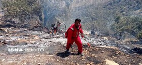 آتش سوزی منطقه حفاظت شده دنا پس از ۴ شبانه روز مهار شد