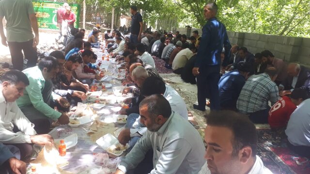 برپایی سفره اطعام ۲۰ هزار نفری طی روز عید غدیرخم در کهگیلویه و بویراحمد 