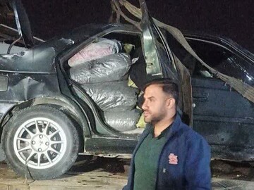 توقیف خودروی سواری حامل ۲۰ گونی زغال قاچاق در شهرستان بویراحمد