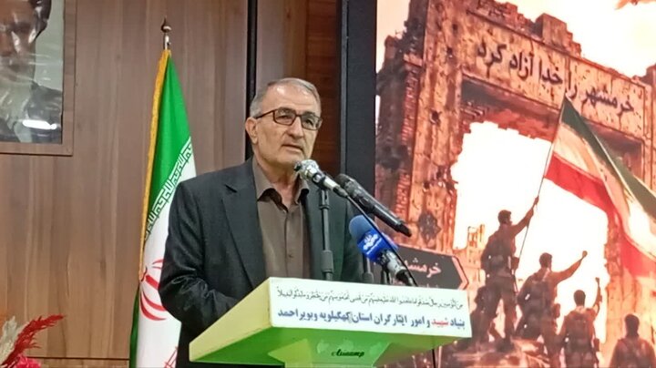 استاندار کهگیلویه و بویراحمد: اعتماد به توان داخلی کشور در عملیات بیت‌المقدس ساخته شد
