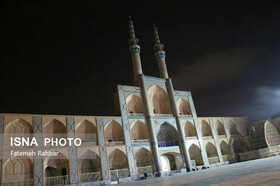 خاموشی نماد شهر میراث جهانی یزد همزمان با ساعت زمین