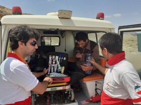 تلاش ۱۵ ساعته تیم‌های جستجو نجات هلال احمر یزد نتیجه داد

