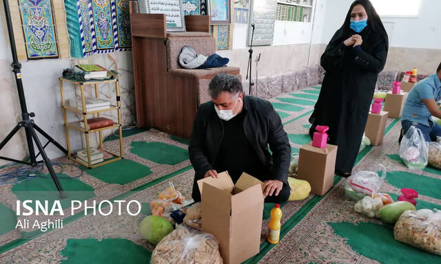 همت اهالی یک محله در یزد برای کمک به نیازمندان