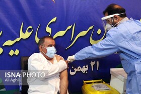آغاز واکسیناسیون سراسری علیه ویروس کرونا در یزد