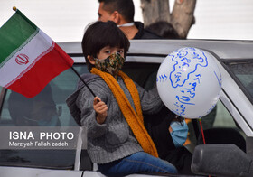راهپیمایی خودرویی ۲۲ بهمن - ابرکوه