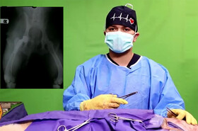 جراحی تعویض مفصل حیوانات برای اولین بار در ایران