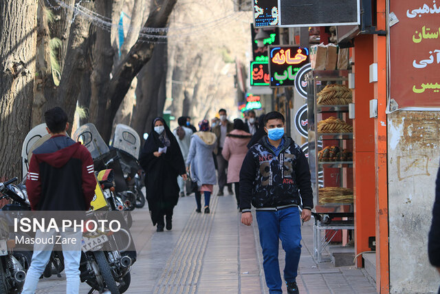 پرسه‌ی کرونا در شهر نارنجی یزد