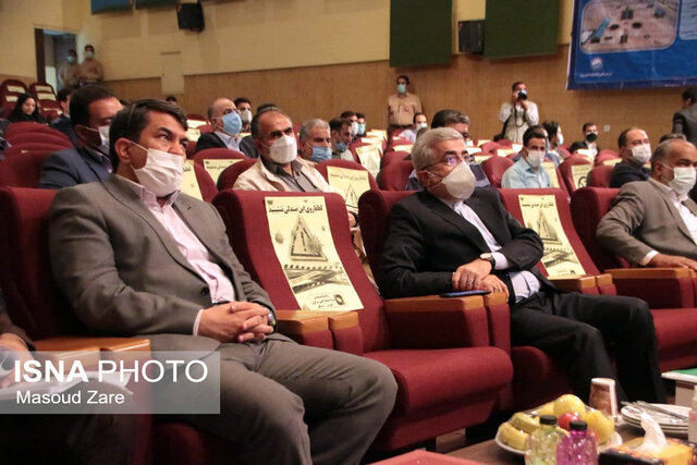 افتتاح  تصفیه‌خانه و تاسیسات فاضلاب بافق با حضور وزیر نیرو