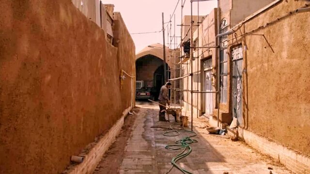 محله تاریخی ابوالمعالی یزد نونوار میشود محله تاریخی ابوالمعالی یزد نونوار میشود