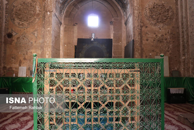 بقعه سید شمس الدین نگینی در میان چهارمنار یزد