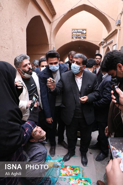 بازدید وزیر میراث از بافت جهانی یزد