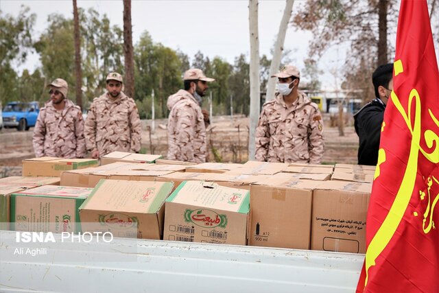 برگزاری هفدهمین رزمایش کمکهای مومنانه سپاه الغدیر یزد