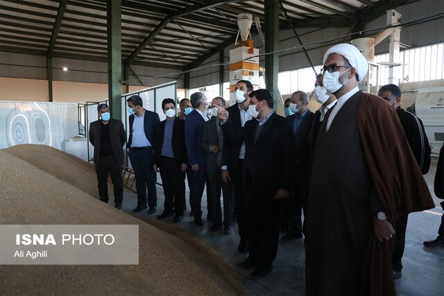 افتتاح طرحهای دهه فجر مهریز