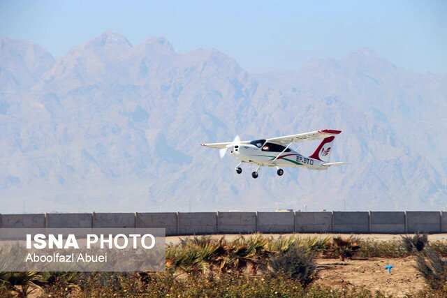 افتتاح فاز اول فرودگاه و صنایع هواپیماسازی امام رضا(ع) در مهریز یزد