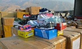 انبار احتکار کفش‌های میلیاردی در یزد لو رفت