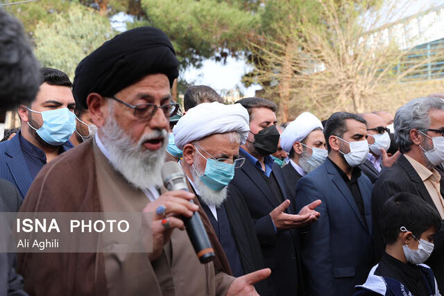 مراسم تشییع و تدفین رئیس فقید شورای شهر یزد