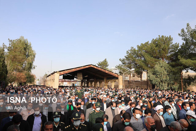 مراسم تشییع و تدفین رئیس فقید شورای شهر یزد 