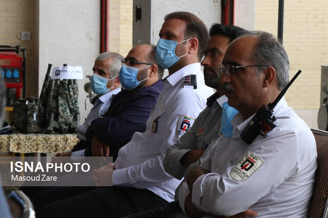 بهرهبرداری از ایستگاه جدید آتشنشانی شهر یزد