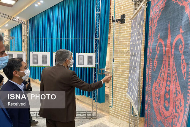 برپایی نمایشگاه دومین جشنواره ملی زیلوی برتر در میبد 