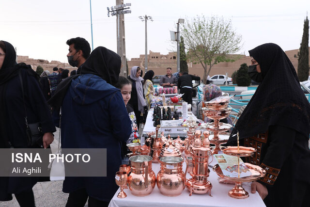 بازارچه نوروزی نوروزگاه بلوار بسیج یزد