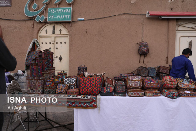 بازارچه نوروزی نوروزگاه بلوار بسیج یزد 