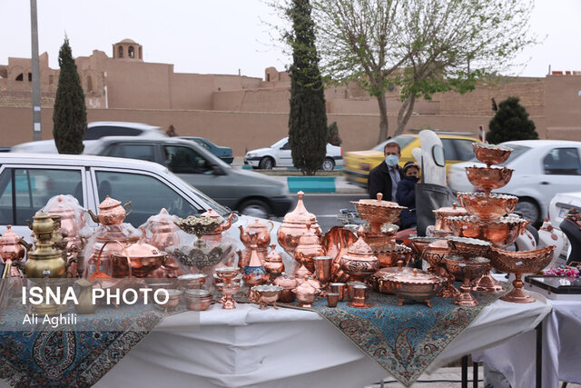 بازارچه نوروزی نوروزگاه بلوار بسیج یزد