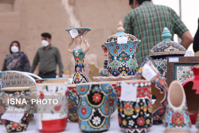 بازارچه نوروزی نوروزگاه بلوار بسیج یزد