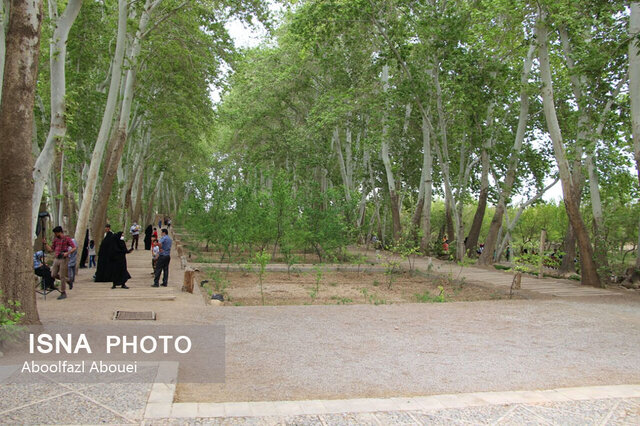 طروات بهار ۱۴۰۱ در باغ جهانی پهلوانپور مهریز