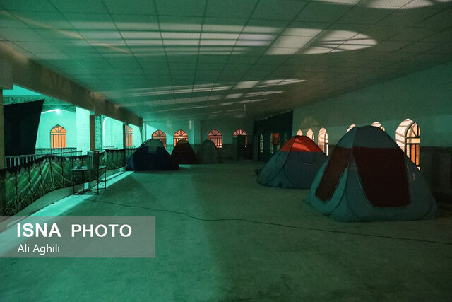 اسکان موقت مسافران نوروزی یزد در اماکن مسقف