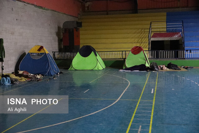 اسکان موقت مسافران نوروزی یزد در اماکن مسقف