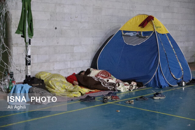 اسکان موقت مسافران نوروزی یزد در اماکن مسقف