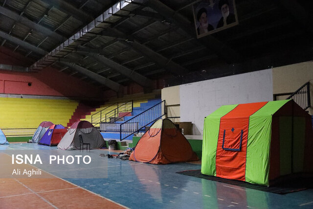 اسکان موقت مسافران نوروزی یزد در اماکن مسقف
