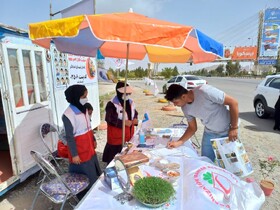 بهره مندی ۳۳ هزار مسافر نوروزی از خدمات بشر دوستانه هلال احمر در یزد