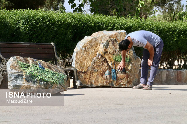 برگزاری رویداد رنگ و سنگ در یزد