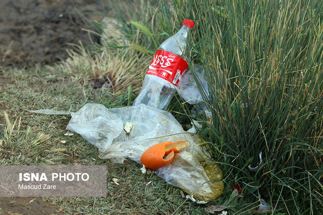 بجا مانده از روز طبیعت در طبیعت یزد