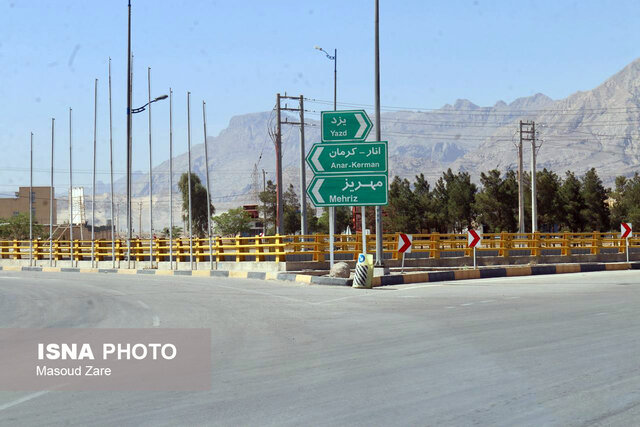 وضعیت نابسمان اولین دروازه ورودی به استان یزد از جنوب کشور