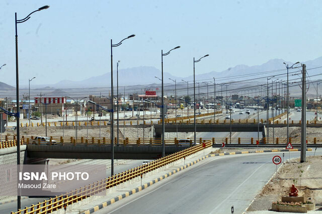 وضعیت نابسمان اولین دروازه ورودی به استان یزد از جنوب کشور