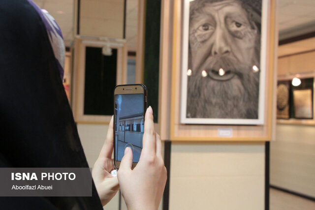 برپایی نمایشگاه آثار هنرجویان نقاشی مهریز