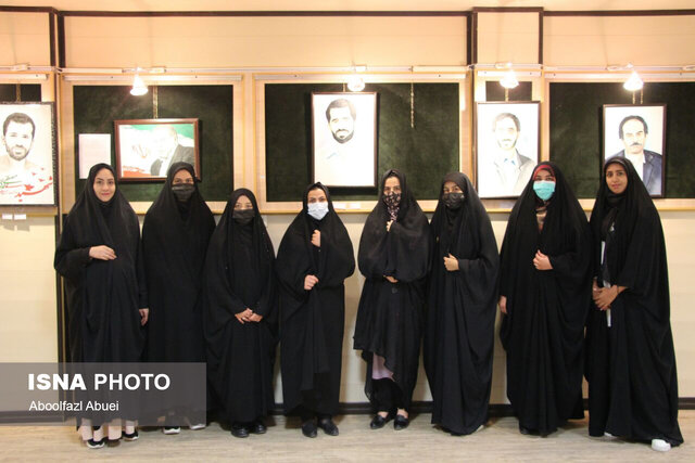 برپایی نمایشگاه آثار هنرجویان نقاشی مهریز