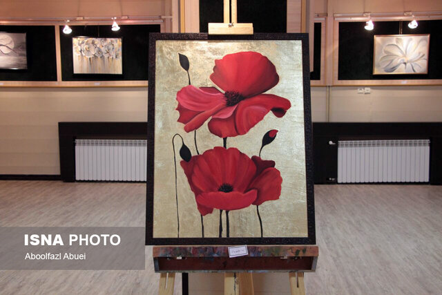 برپایی نمایشگاه آثار هنرجویان نقاشی مهریز