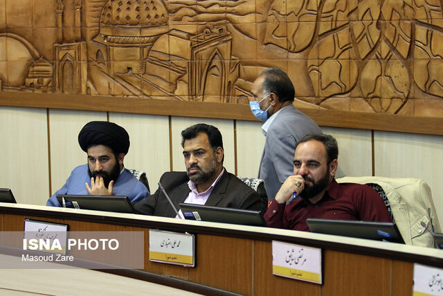 در حاشیه پنجاه و هشتمین جلسه علنی شورای شهر یزد