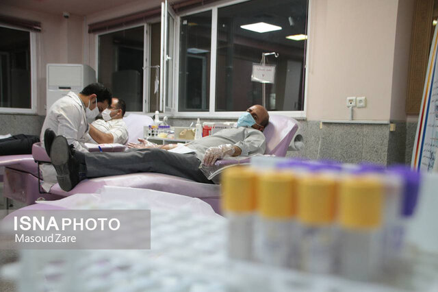 اهدای خون یزدیها در شبهای قدر