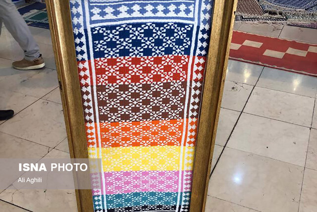 معرفی هنرهای کهن زیلوبافی و کاربافی استان یزد در نمایشگاه بین‌المللی قران