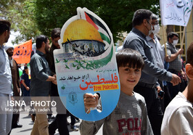 راهپیمایی روز جهانی قدس در هرمزگان برگزار شد