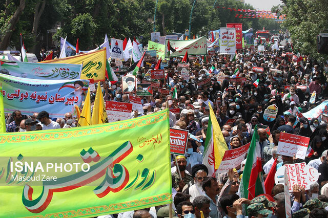 اولین راهپیمایی روز جهانی قدس در قرن جدید - یزد