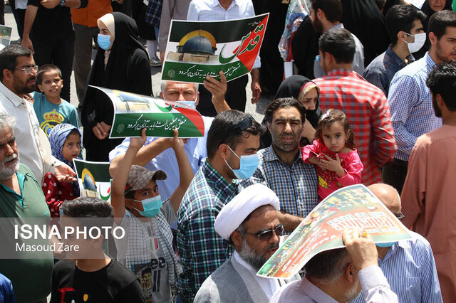اولین راهپیمایی روز جهانی قدس در قرن جدید - یزد