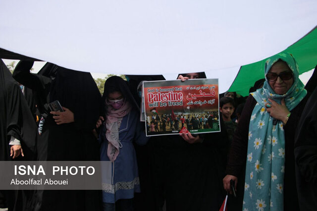 راهپیمایی مردم ولایت مدار مهریز در روز جهانی قدس